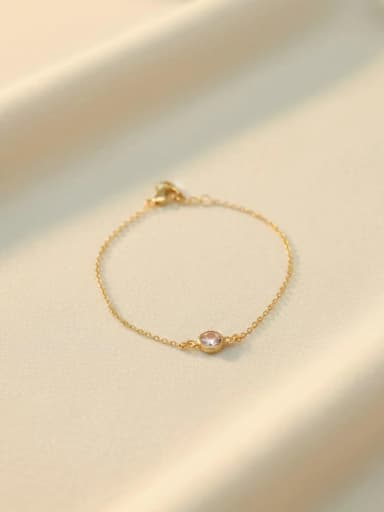 Round Pink Bracelet
