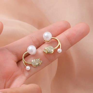 Unique Lotus Earrings