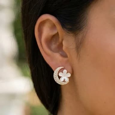 Half Moon Earrings