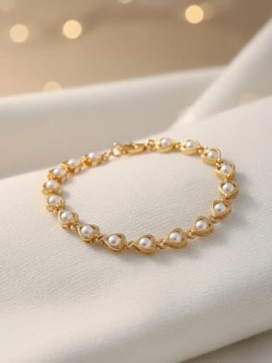 White Pearl Bracelet