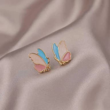 Colorful Butterfly Earrings