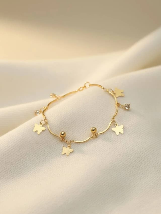 Butterfly Charm Bracelet