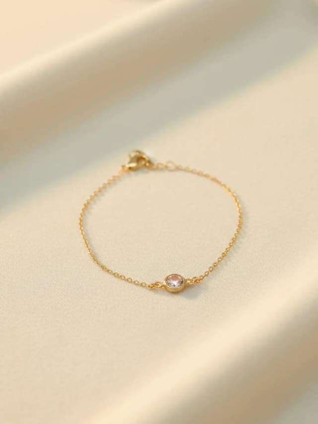 Round Pink Bracelet