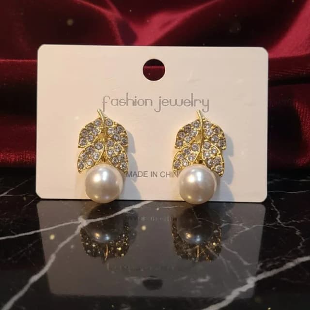 White Earrings